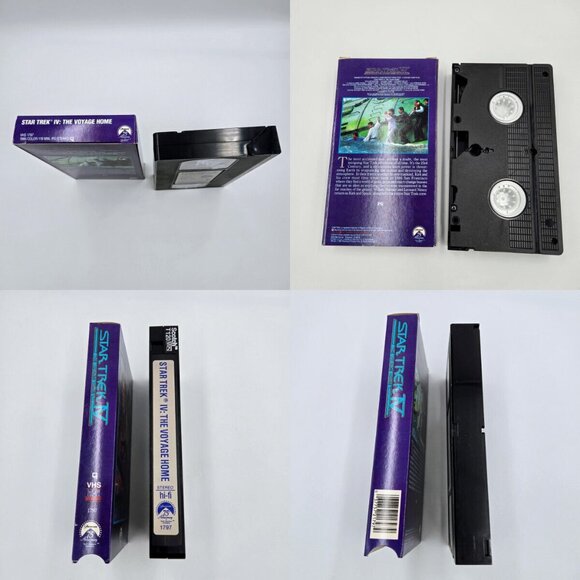 Star Trek VHS Movie Lot The Motion Picture Wrath Of Khan Final Frontier Search - Picture 6 of 16